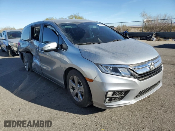 2019 Honda Odyssey EX с VIN 5FNRL6H55KB131818, выставлен на аукционе Copart как лот 80387514 с пробегом 61 264 миль миль и Списание • Salvage title. История ставок и продаж доступна на DreamBid. Изображение 4.