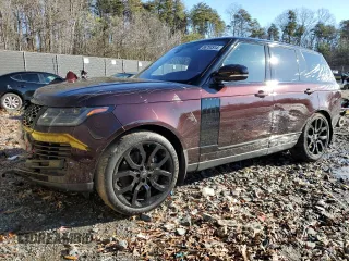 2020 Land Rover Range Rover HSE with VIN SALGS2RU5LA591637, listed as a Copart auction lot 86753514 with 56,907 mi miles and Salvage Title. Bid and sale history available at DreamBid. Image 1.
