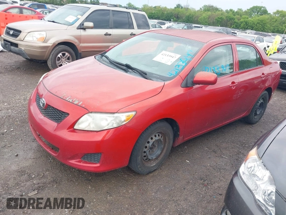 2010 Toyota Corolla with VIN 1NXBU4EE9AZ339984, listed as a IAAI auction lot 42133947 with 158,479 mi miles. Bid and sale history available at carsss.com. Image 2.