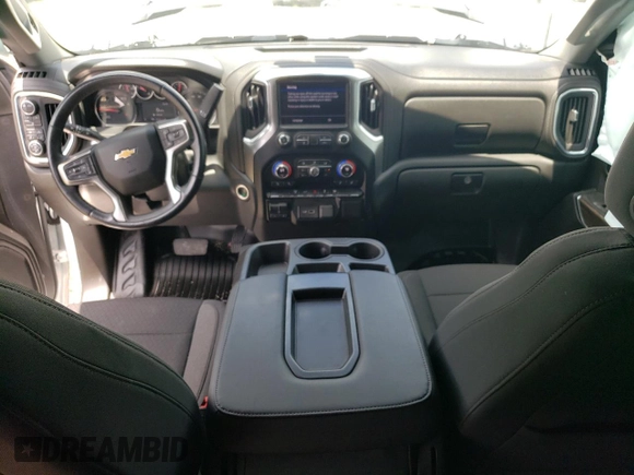 2021 Chevrolet Silverado 3500HD LT with VIN 1GC4YTEY4MF307491, listed as a Copart auction lot 63850124 with 43,029 mi miles and Salvage Title. Bid and sale history available at carsss.com. Image 8.