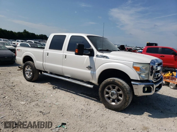 2011 Ford F-250 XL with VIN 1FT7W2BT6BEA84458, listed as a Copart auction lot 62356755 with 225,964 mi miles and Salvage title. Bid and sale history available at DreamBid. Image 4.