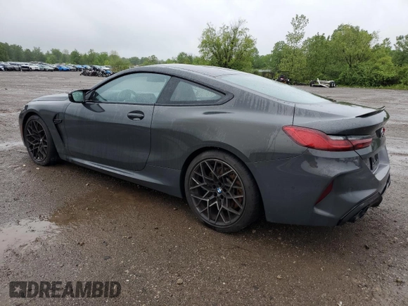 2020 BMW M8 z VIN WBSAE0C07LCD25423, wystawiony jako Copart lot #58272065 z przebiegiem 102 346 mil mil oraz Czysty tytuł • Clean title. Historia ofert i sprzedaży dostępna na DreamBid. Obrazek 2.