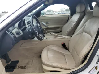 2005 BMW Z4 3.0i with VIN 4USBT53505LU10933, listed as a Copart auction lot 46061395 with 86,328 mi miles and Salvage title. Bid and sale history available at DreamBid. Image 7.
