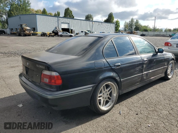 2003 BMW 5 Series 530iA with VIN WBADT63423CK39740, listed as a Copart auction lot 67598484 with 145,119 mi miles and Salvage Title. Bid and sale history available at carsss.com. Image 4.