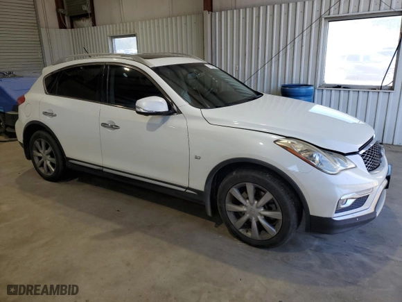 2017 Infiniti QX50 with VIN JN1BJ0RP1HM381502, listed as a Copart auction lot 41884105 with 166,013 mi miles and Salvage Title. Bid and sale history available at carsss.com. Image 4.