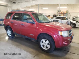 2008 Ford Escape XLT with VIN 1FMCU931X8KE01223, listed as a Copart auction lot 53637155 with 213,295 mi miles and Clean Title. Bid and sale history available at carsss.com. Image 4.