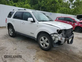 2008 Ford Escape Limited with VIN 1FMCU04188KB34707, listed as a Copart auction lot 62664405 with 204,695 mi miles and Salvage title. Bid and sale history available at DreamBid. Image 4.