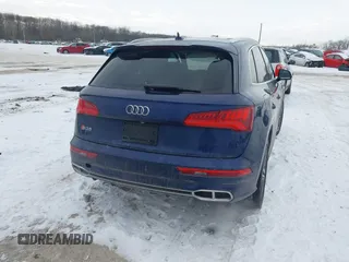 2019 Audi SQ5 Premium with VIN WA1A4AFY5K2026154, listed as a IAAI auction lot 41318583 with 86,682 mi miles. Bid and sale history available at carsss.com. Image 16.