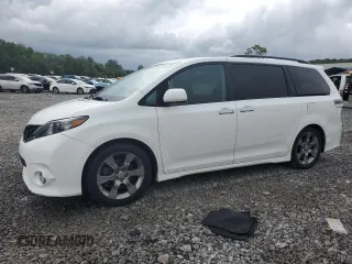 2014 Toyota Sienna SE with VIN 5TDXK3DC7ES508761, listed as a Copart auction lot 60913135 with 199,198 mi miles and Salvage title. Bid and sale history available at DreamBid. Image 1.