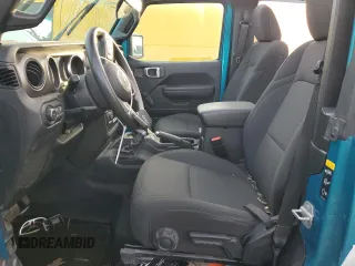 2020 Jeep Wrangler Willys с VIN 1C4GJXAN2LW328634, выставлен на аукционе Copart как лот 79975764 с пробегом 43 186 миль миль и Списание • Salvage title. История ставок и продаж доступна на DreamBid. Изображение 7.