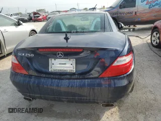 2013 Mercedes-Benz SLK-Class SLK 250 with VIN WDDPK4HAXDF056646, listed as a Copart auction lot 75775694 with 0 mi miles and Non Repairable. Bid and sale history available at carsss.com. Image 6.