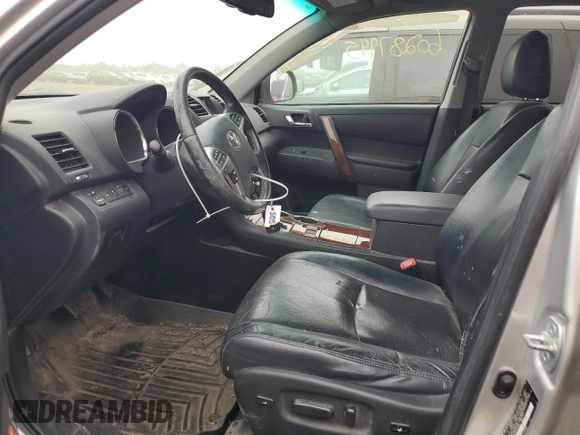 2012 Toyota Highlander Limited with VIN 5TDDK3EH7CS133108, listed as a Copart auction lot 60287995 with 201,779 mi miles and Salvage title. Bid and sale history available at DreamBid. Image 7.