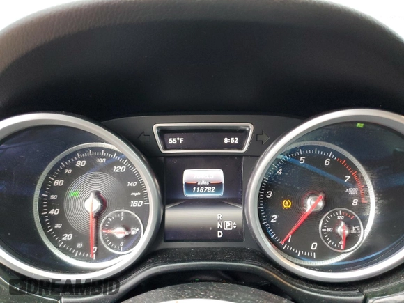 2016 Mercedes-Benz GLE 350 with VIN 4JGDA5HB7GA691917, listed as a Copart auction lot 55481745 with 118,782 mi miles and Salvage title. Bid and sale history available at DreamBid. Image 9.