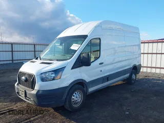 2022 Ford Transit Cargo with VIN 1FTBR2X85NKA64634, listed as a IAAI auction lot 41710090 with 37,206 mi miles and . Bid and sale history available at DreamBid. Image 22.