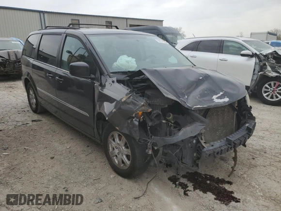2012 Chrysler Town & Country Touring with VIN 2C4RC1BG7CR259237, listed as a Copart auction lot 50774125 with 164,509 mi miles and Salvage Title. Bid and sale history available at DreamBid. Image 4.