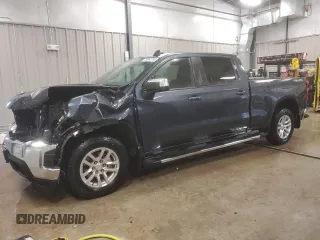 2021 Chevrolet Silverado 1500 LT with VIN 1GCPYDEK4MZ288423, listed as a Copart auction lot 79957214 with 66,136 mi miles and Salvage Title. Bid and sale history available at carsss.com. Image 1.