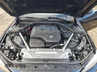 2024 BMW 4 Series 430i xDrive with VIN WBA43AT02RCN28707, listed as a Copart auction lot 84617304 with 0 mi miles and Salvage Title. Bid and sale history available at carsss.com. Image 11.