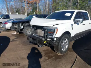 2021 Ford F-150 XL with VIN 1FTFW1E86MFA07549, listed as a IAAI auction lot 41174378 with 149,822 mi miles. Bid and sale history available at carsss.com. Image 6.