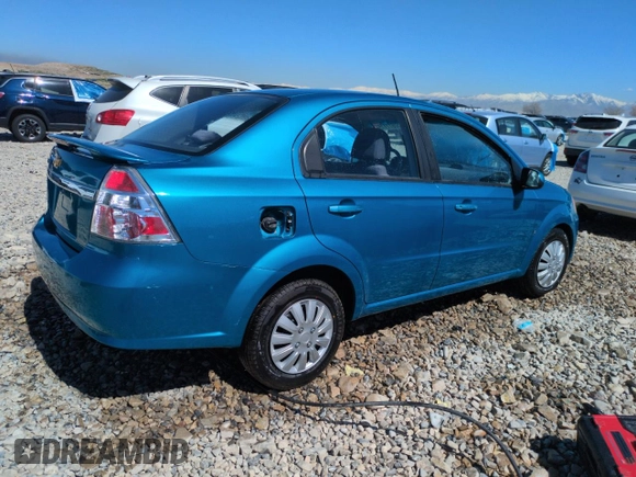 2009 Chevrolet Aveo 1LT z VIN KL1TD56E89B632383, wystawiony jako Copart lot #50611115 z przebiegiem 117 109 mil mil oraz Szkoda całkowita • Salvage title. Historia ofert i sprzedaży dostępna na DreamBid. Obrazek 3.