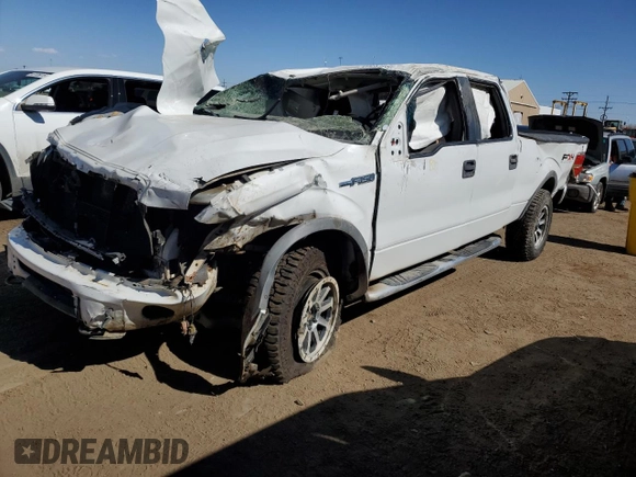 2009 Ford F-150 XL with VIN 1FTPW14V19FA66429, listed as a Copart auction lot 46923705 with 157,630 mi miles and Non Repairable. Bid and sale history available at DreamBid. Image 1.