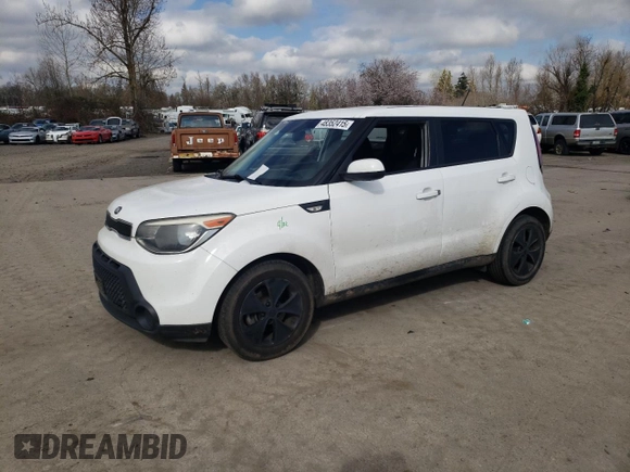 2014 Kia Soul with VIN KNDJN2A20E7080447, listed as a Copart auction lot 48352415 with 194,409 mi miles and Salvage Title. Bid and sale history available at carsss.com. Image 1.