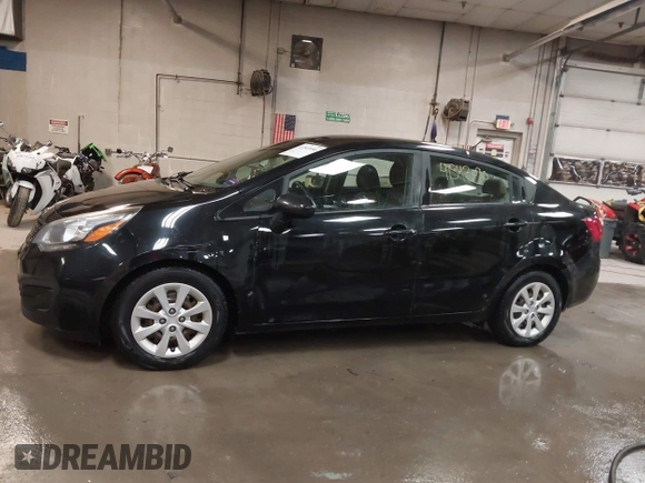 2014 Kia Rio LX with VIN KNADM4A31E6404206, listed as a IAAI auction lot 41543090 with 70,563 mi miles and . Bid and sale history available at DreamBid. Image 14.