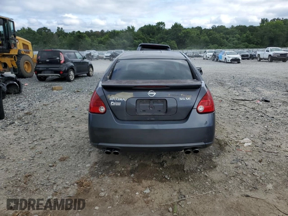 2007 Nissan Maxima SE с VIN 1N4BA41E57C852706, выставлен на аукционе Copart как лот 63277025 с пробегом 150 228 миль миль и Списание • Salvage title. История ставок и продаж доступна на DreamBid. Изображение 6.