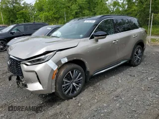 2022 Infiniti QX60 Autograph z VIN 5N1DL1HU1NC342970, wystawiony jako Copart lot #58786795 z przebiegiem 35 534 mil mil oraz Szkoda całkowita • Salvage title. Historia ofert i sprzedaży dostępna na DreamBid. Obrazek 1.