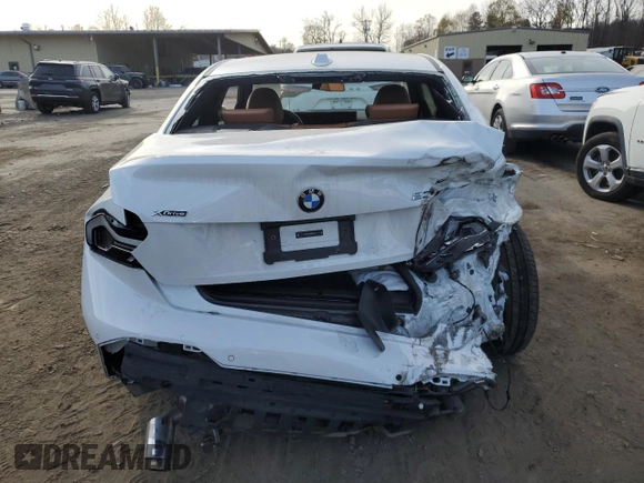 2024 BMW 2 Series 230i xDrive with VIN 3MW33CM05R8E02208, listed as a Copart auction lot 80850784 with 10,282 mi miles and Salvage title. Bid and sale history available at DreamBid. Image 6.