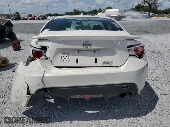 2015 Scion FR-S with VIN JF1ZNAA1XF8705667, listed as a Copart auction lot 52681035 with 124,971 mi miles and Salvage Title. Bid and sale history available at carsss.com. Image 6.