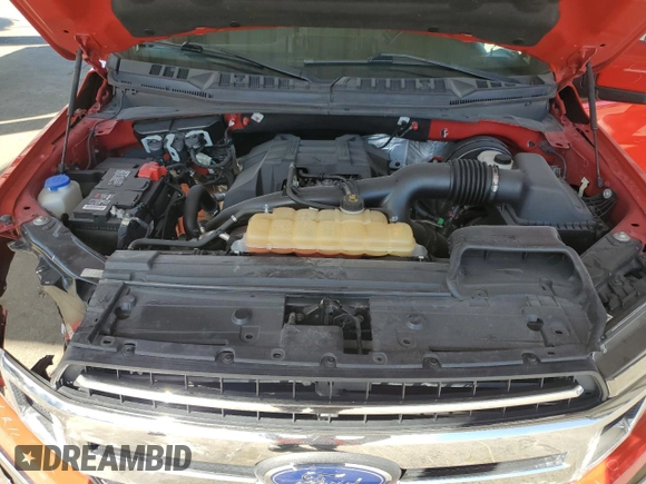 2018 Ford F-150 XL with VIN 1FTEX1CP8JKF82029, listed as a Copart auction lot 55521375 with 90,475 mi miles and Salvage title. Bid and sale history available at DreamBid. Image 11.