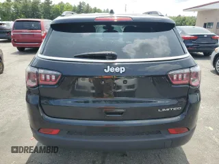 2020 Jeep Compass Limited with VIN 3C4NJCCB1LT231188, listed as a Copart auction lot 57659365 with 77,929 mi miles and Salvage title. Bid and sale history available at DreamBid. Image 6.