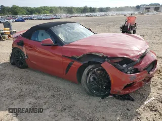 2019 BMW Z4 sDrive30i z VIN WBAHF3C59KWW23527, wystawiony jako Copart lot #55836075 z przebiegiem Nie podano mil oraz Szkoda całkowita • Salvage title. Historia ofert i sprzedaży dostępna na DreamBid. Obrazek 4.