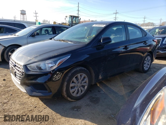 2021 Hyundai Accent SE with VIN 3KPC24A60ME144548, listed as a Copart auction lot 78765313 with 32,887 mi miles. Bid and sale history available at carsss.com. Image 1.