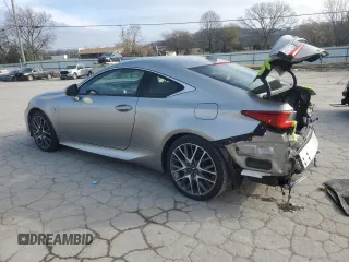 2017 Lexus RC with VIN JTHSM5BC2H5003190, listed as a Copart auction lot 82214864 with 62,710 mi miles and Salvage Title. Bid and sale history available at carsss.com. Image 2.