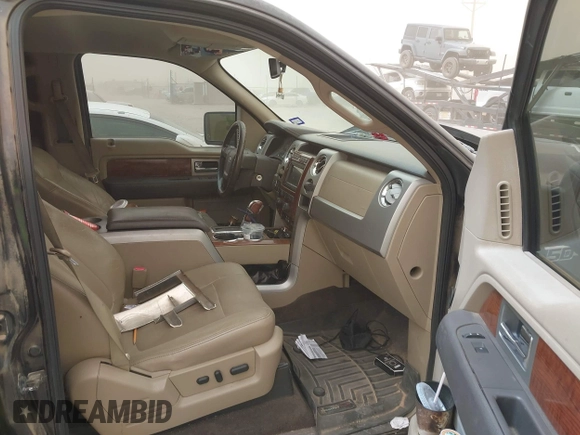 2010 Ford F-150 XL with VIN 1FTFW1CV8AKE75617, listed as a IAAI auction lot 41798016 with 1 mi miles. Bid and sale history available at carsss.com. Image 5.