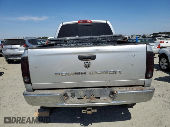 2006 Dodge Ram 2500 SLT with VIN 3D7KS28D96G272790, listed as a Copart auction lot 72048774 with 182,745 mi miles and Salvage Title. Bid and sale history available at carsss.com. Image 6.