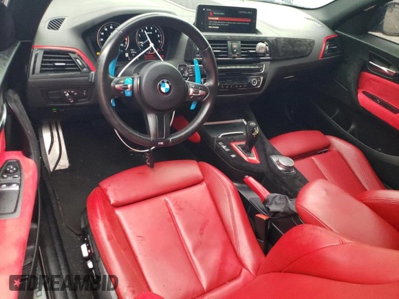 2018 BMW 2 Series M240i with VIN WBA2J5C57JVC07287, listed as a Copart auction lot 40812584 with 54,746 mi miles. Bid and sale history available at carsss.com. Image 8.