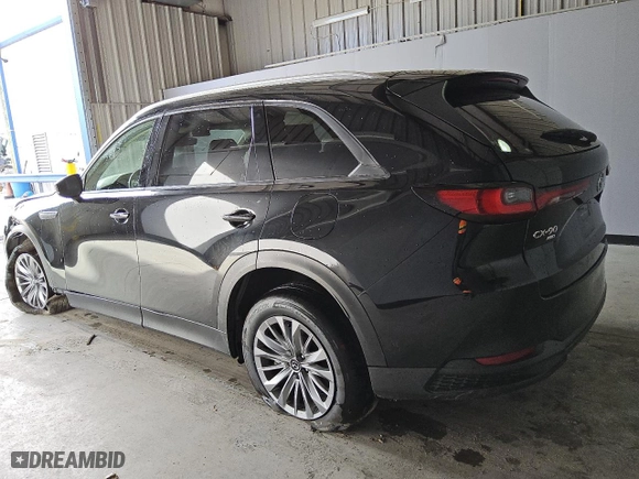 2024 Mazda CX-90 3.3 Turbo Preferred with VIN JM3KKBHD6R1134533, listed as a Copart auction lot 79490724 with 25,694 mi miles and Non Repairable. Bid and sale history available at carsss.com. Image 2.