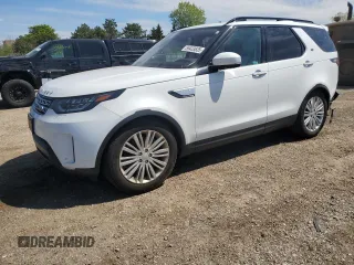 2018 Land Rover Discovery HSE Luxury z VIN SALRT2RV6JA051922, wystawiony jako Copart lot #55433635 z przebiegiem 107 254 mil mil oraz Szkoda całkowita • Salvage title. Historia ofert i sprzedaży dostępna na DreamBid. Obrazek 1.