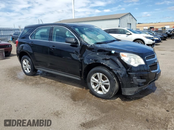 2013 Chevrolet Equinox LS z VIN 2GNFLCEK6D6159932, wystawiony jako Copart lot #56021385 z przebiegiem 97 321 mil mil oraz Szkoda całkowita • Salvage title. Historia ofert i sprzedaży dostępna na DreamBid. Obrazek 4.