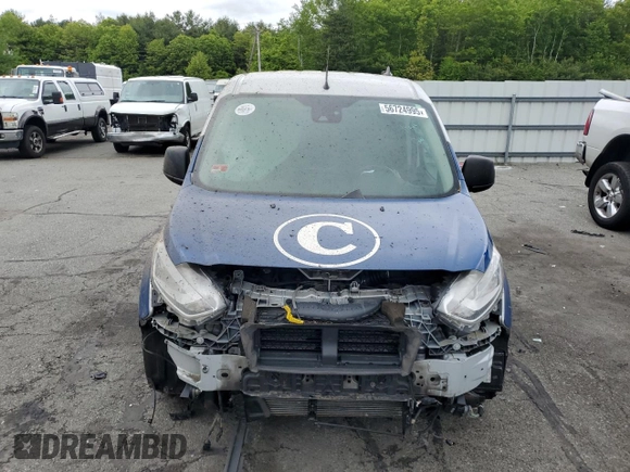 2019 Ford Transit Connect XLT with VIN NM0LS7F22K1408504, listed as a Copart auction lot 56724995 with Not provided miles and Salvage title. Bid and sale history available at DreamBid. Image 5.