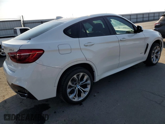 2018 BMW X6 xDrive35i with VIN 5UXKU2C52J0Z61957, listed as a Copart auction lot 73596543 with 87,119 mi miles. Bid and sale history available at carsss.com. Image 3.