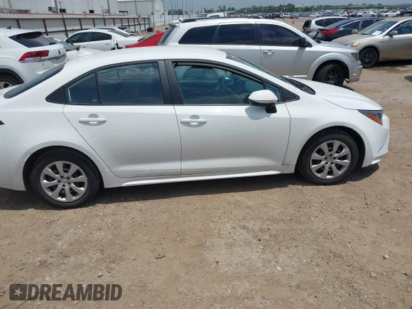 2024 Toyota Corolla LE with VIN 5YFB4MDE1RP170932, listed as a IAAI auction lot 42172355 with 6,424 mi miles and . Bid and sale history available at carsss.com. Image 13.
