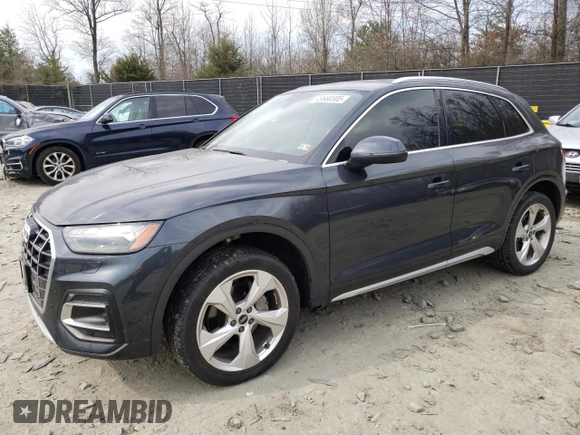 2021 Audi Q5 Prestige с VIN WA1CAAFY1M2028262, выставлен на аукционе Copart как лот 49660305 с пробегом 23 712 миль миль и Списание • Salvage title. История ставок и продаж доступна на DreamBid. Изображение 1.