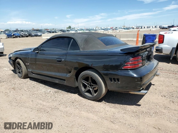1994 Ford Mustang with VIN 1FALP45T8RF180928, listed as a Copart auction lot 63696005 with 32,239 mi miles and Non repairable. Bid and sale history available at DreamBid. Image 2.