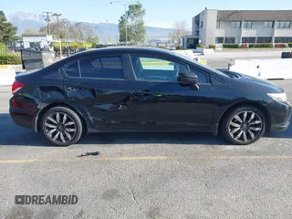 2015 Honda Civic Sedan EX-L with VIN 2HGFB2F93FH555021, listed as a IAAI auction lot 41904781 with 151,982 mi miles. Bid and sale history available at carsss.com. Image 14.