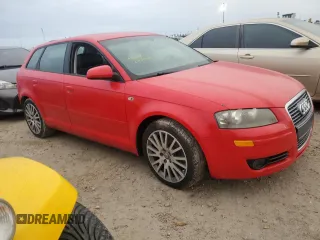2008 Audi A3 with VIN WAUNF78P38A148371, listed as a Copart auction lot 76619424 with 0 mi miles and Salvage Title. Bid and sale history available at carsss.com. Image 4.