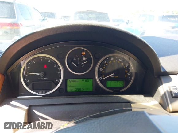 2008 Land Rover LR3 HSE with VIN SALAG25478A446765, listed as a IAAI auction lot 42274498 with 148,768 mi miles and . Bid and sale history available at DreamBid. Image 7.
