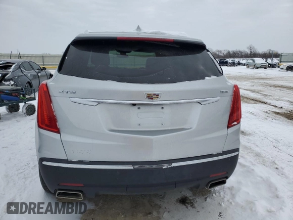 2017 Cadillac XT5 Luxury FWD with VIN 1GYKNBRS6HZ102463, listed as a Copart auction lot 44979655 with 98,738 mi miles and Salvage Title. Bid and sale history available at DreamBid. Image 6.